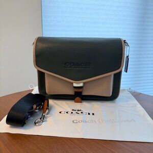 Coach Restored Charter Messenger In Colorblock Purses